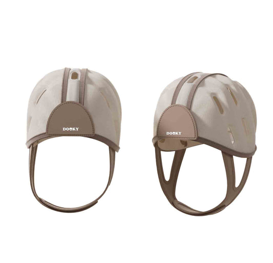 Beschermhelm Dooky Taupe