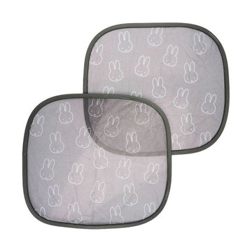 DOOKY Statische Auto Zonnescherm 2 stuks Nijntje Miffy