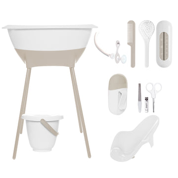 Bad & Verzorgingsset Luma White/Almond