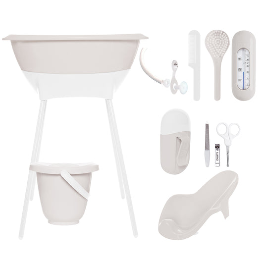 Bad & Verzorgingsset Luma Pure Oat/White