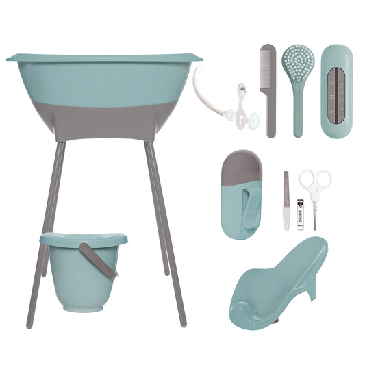 Bad & Verzorgingsset Luma Ice Blue/Chalk Brown