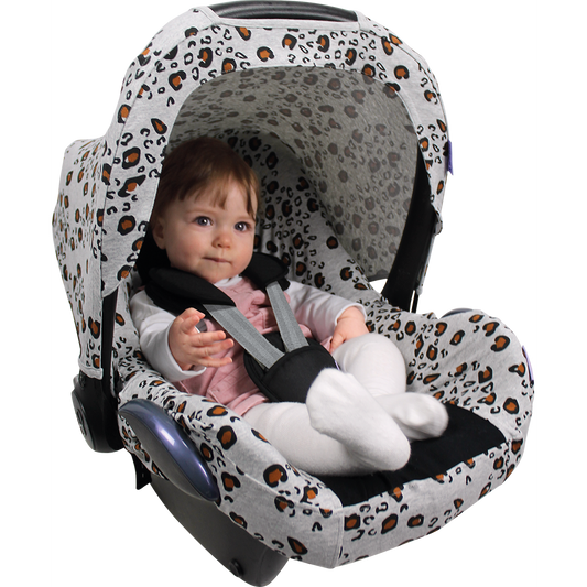 Zonnekap Dooky Hoody Leopard