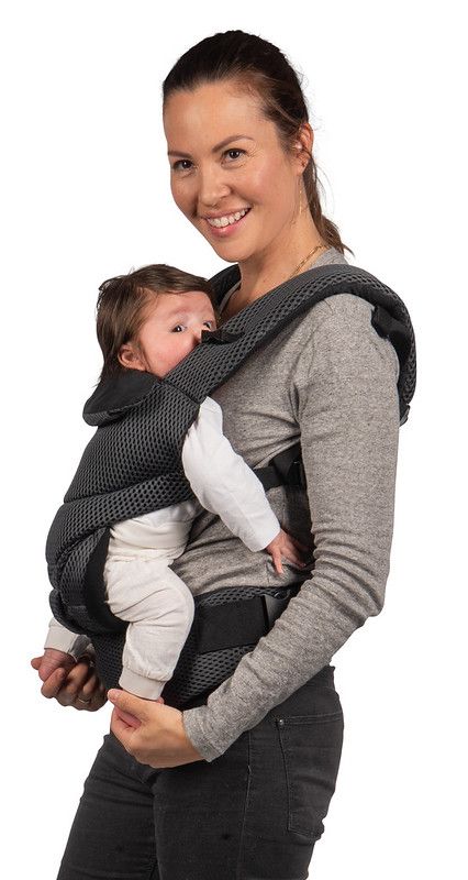 Buikdrager Dooky Carrier Urban Black
