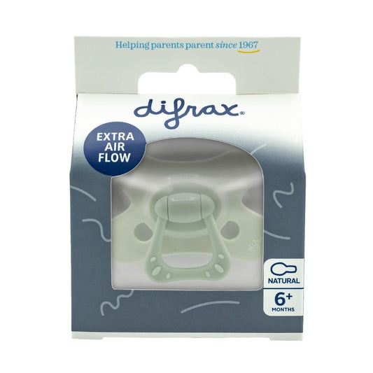 Fopspeen Difrax Natural Edelsteen 6+ mnd Green Jade