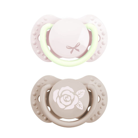 Fopspeen Difrax Dynamic Newborn Pink Babyshower