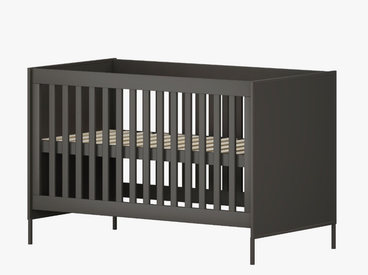 Meegroei Ledikant Lissabon 70x140 Chocolate