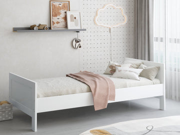 Kinderbed 1-Persoonsbed 90x200 Noel Wit