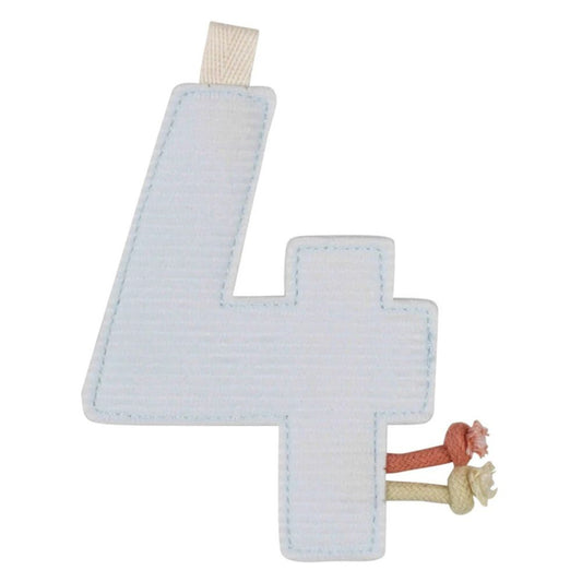 Vlaggenlijn Hanger Little Dutch Cijfer 4