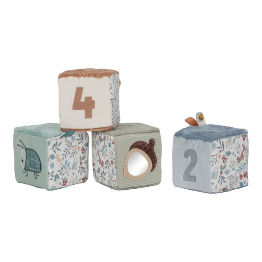 Blokkenset Little Dutch zacht Forest Friends