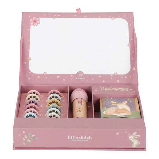 Zaklamp Little Dutch Verhalenprojector Roze