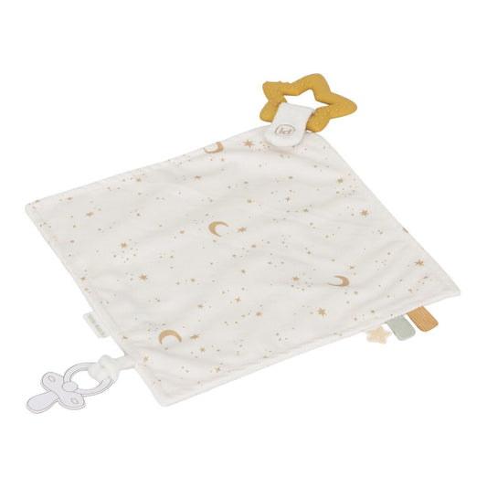 Knuffeldoekje met Bijtring Little Dutch Newborn Naturals