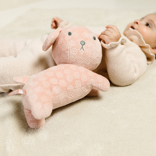 Knuffel Nijntje Snuffie 25cm Pink Flowers