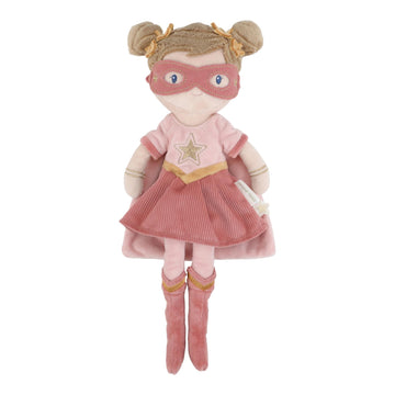 Knuffelpop Little Dutch Superhero Rosa 35cm