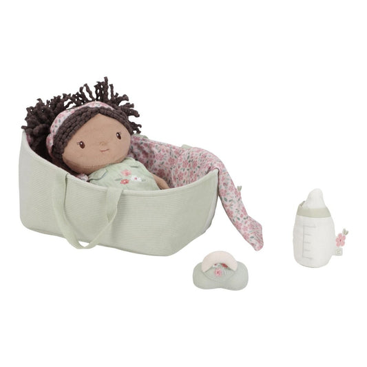Babypop in Mandje Little Dutch Evi