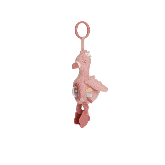 Activiteitenhanger Little Dutch Safari Friends Flamingo