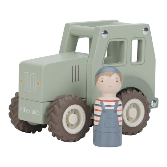 Tractor Little Dutch Hout FSC