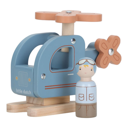 Helikopter Little Dutch Hout FSC