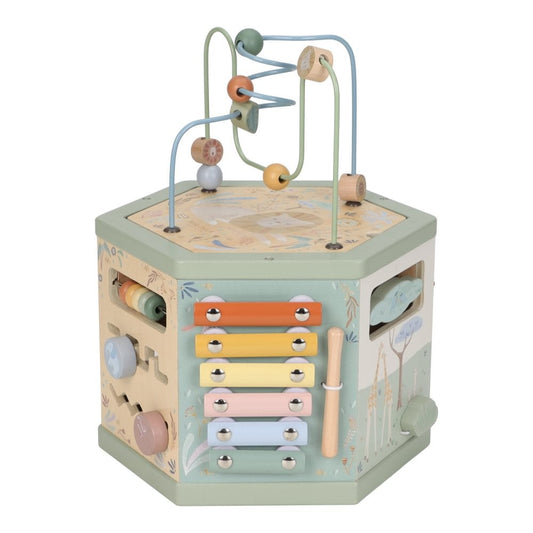Houten Activiteiten Zeshoek Little Dutch Safari Friends Groen