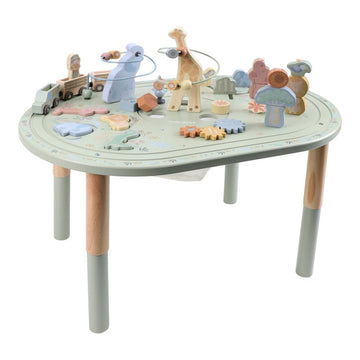 Activiteitentafel XL Little Dutch Safari Friends Groen