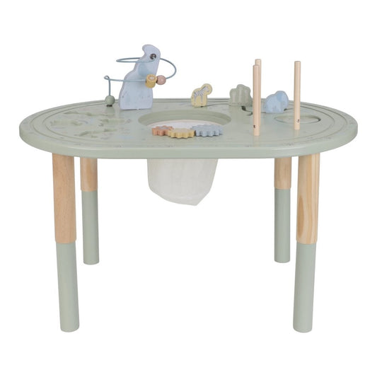 Activiteitentafel XL Little Dutch Safari Friends Groen