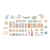 Houten Bouwblokken Little Dutch Safari Friends Groen