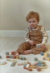 Houten Bouwblokken Little Dutch Safari Friends Groen