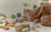 Houten Bouwblokken Little Dutch Safari Friends Groen