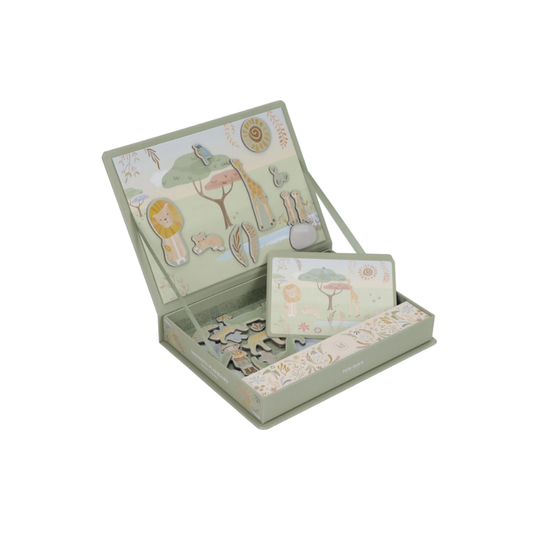 Magnetisch Speelbord Little Dutch Safari Friends