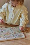 Magnetische Doolhof Little Dutch Safari Friends Groen