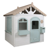 Houten Kindertuinhuis Little Dutch Groen/Wit