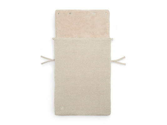 Voetenzak Autostoel Jollein Basic Knit Nougat