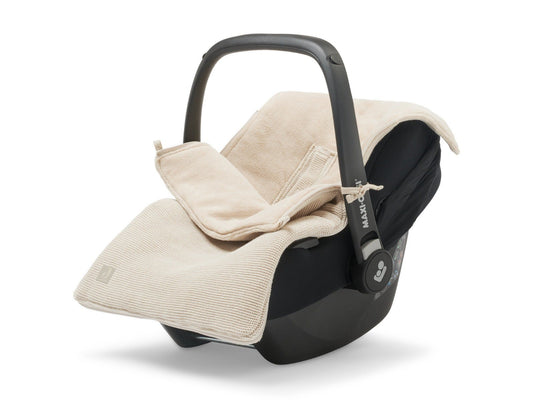 Voetenzak Autostoel Jollein Basic Knit Nougat