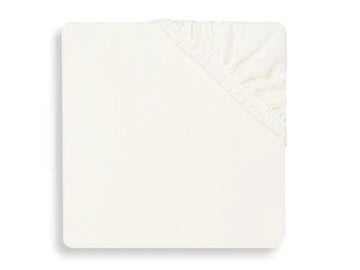 Hoeslaken Boxmatras Jollein 75x95 Jersey Ivory