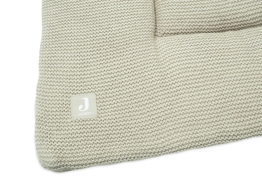 Boxkleed Jollein Basic Knit 75x95 Olive Green