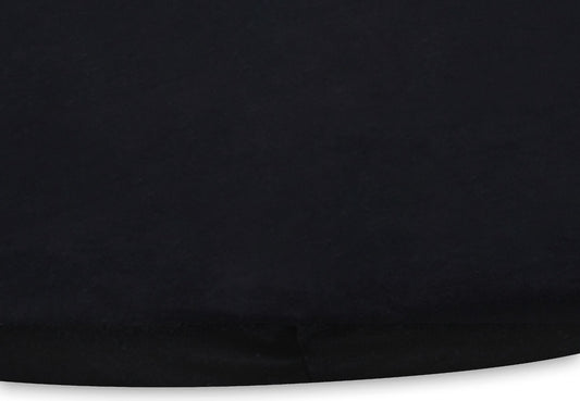 Hoeslaken Boxmatras Jollein Rond 95cm Jersey Black