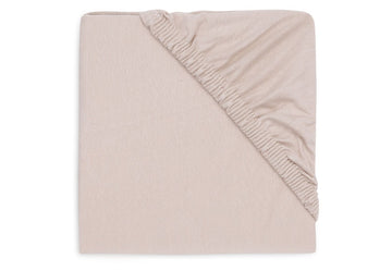 Hoeslaken Boxmatras Jollein Rond 95cm Jersey Nougat