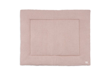 Boxkleed Jollein Sprinkle Knit 75x95 Silk Rose