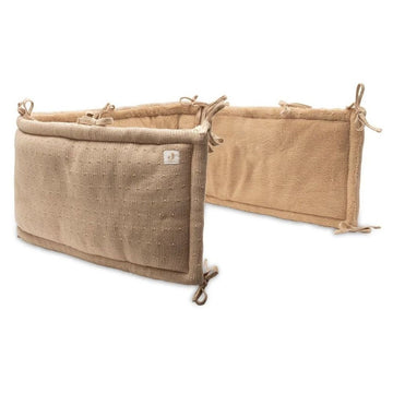 Boxbumper Jollein Sprinkle Knit 180x30 cm Hazel