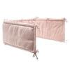 Boxbumper Jollein Sprinkle Knit 180x30 cm Silk Rose