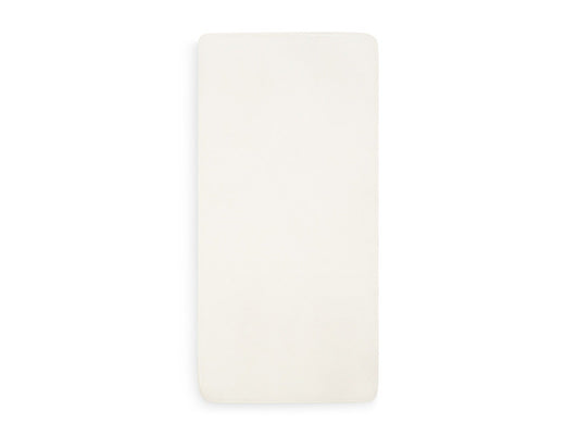 Hoeslaken Ledikant Jollein 60x120 Jersey Ivory 2-pack