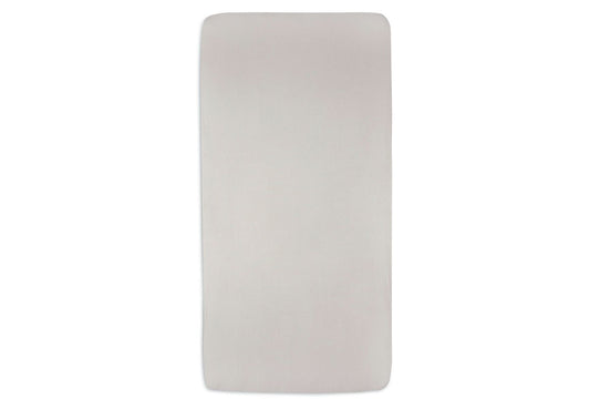 Hoeslaken Ledikant Jollein 60x120 Jersey Nougat 2-pack