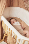 Hoeslaken Wieg Jollein 40/50x80/90 Jersey Biscuit