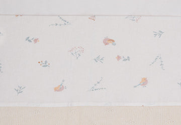 Laken Wieg Jollein 75x100 Lovely Birds