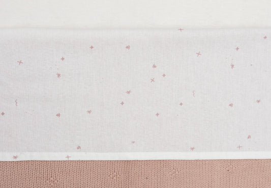 Laken Ledikant Jollein 120x150 Twinkling Wild Rose