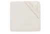 Hoeslaken Wieg Jollein 40/50x80/90 Jersey Oatmeal