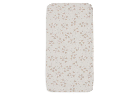 Hoeslaken Wieg Jollein 40/50x80/90 Jersey Leafy Dreams