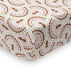 Hoeslaken Wieg Jollein Jersey Soft Plumes