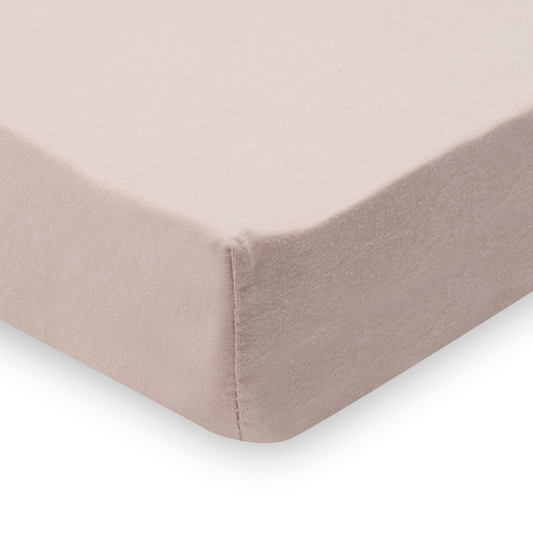 Hoeslaken Wieg Jollein Jersey Silk Rose
