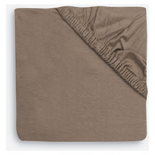 Hoeslaken Boxmatras Rond Jollein Milky Coffee