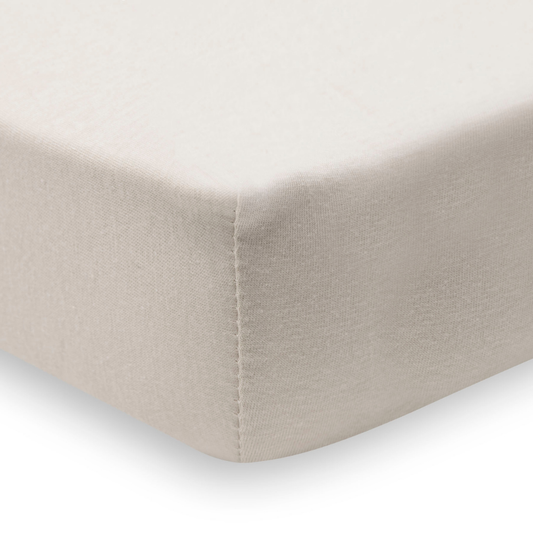 Hoeslaken Boxmatras Jollein Jersey Sand